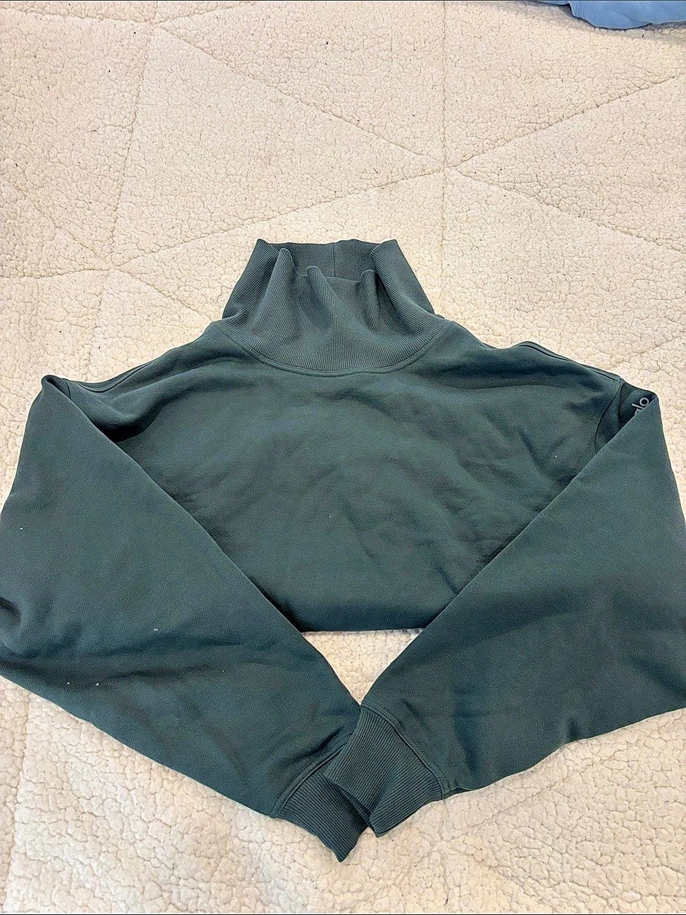 Alo Green Mock Neck